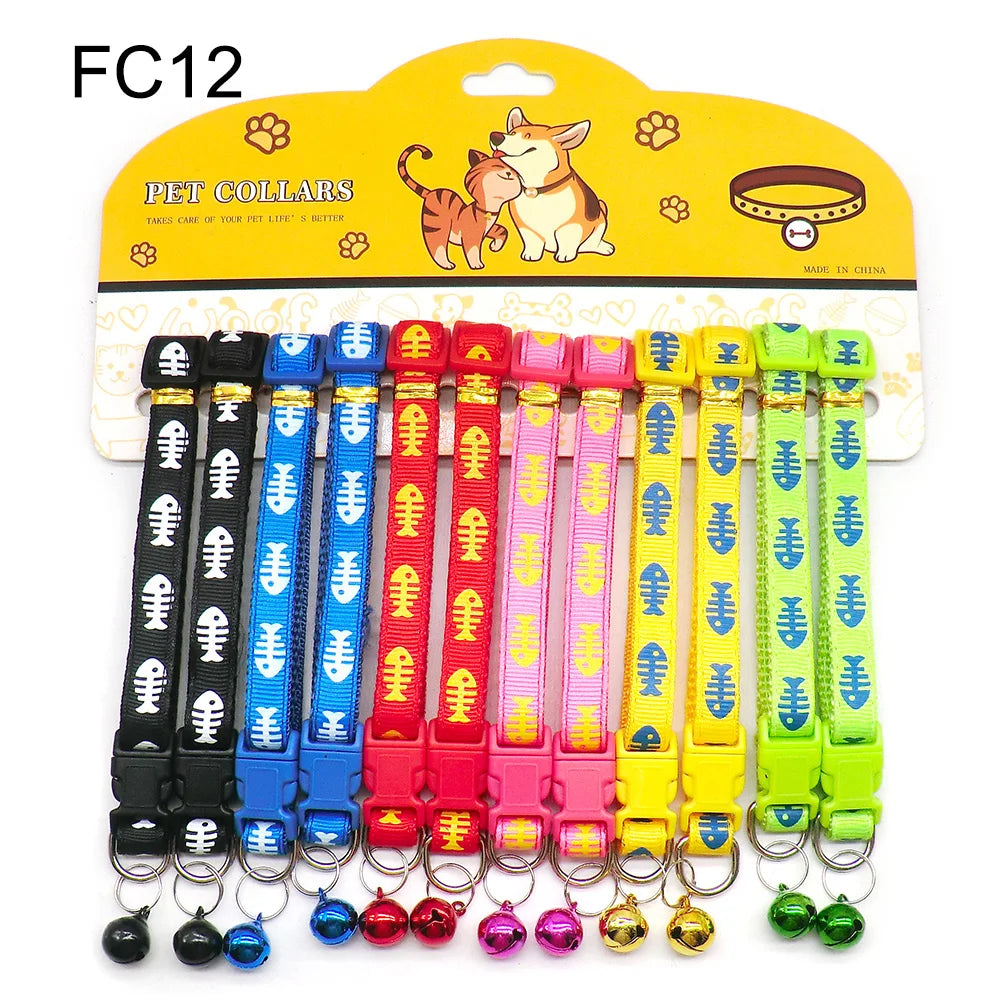 12Pcs Mix Color Anti-Lost Collars