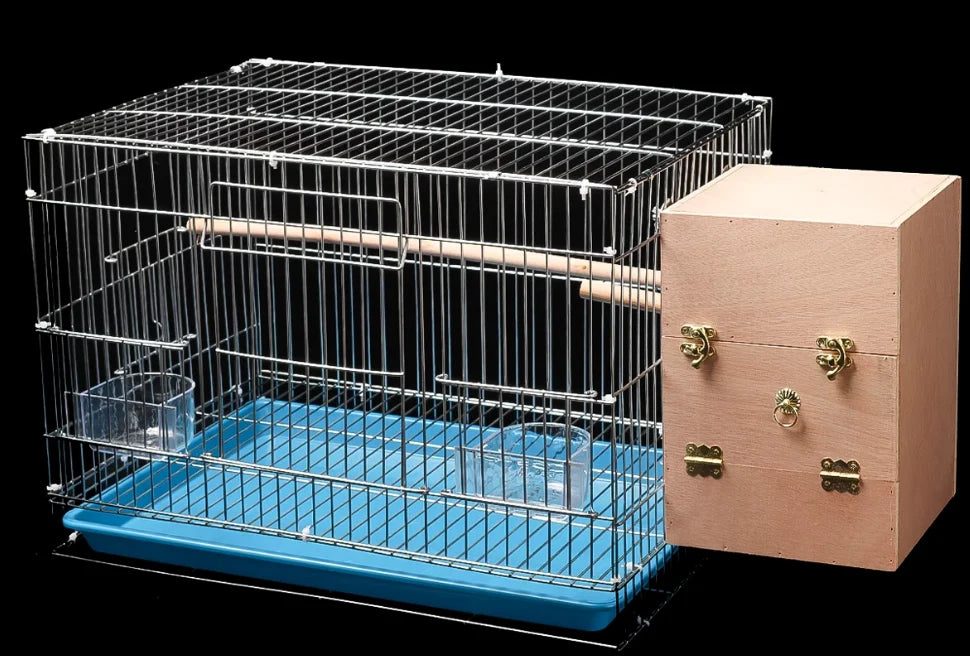 DIY 60x40x40cm stainless steel large bird cage