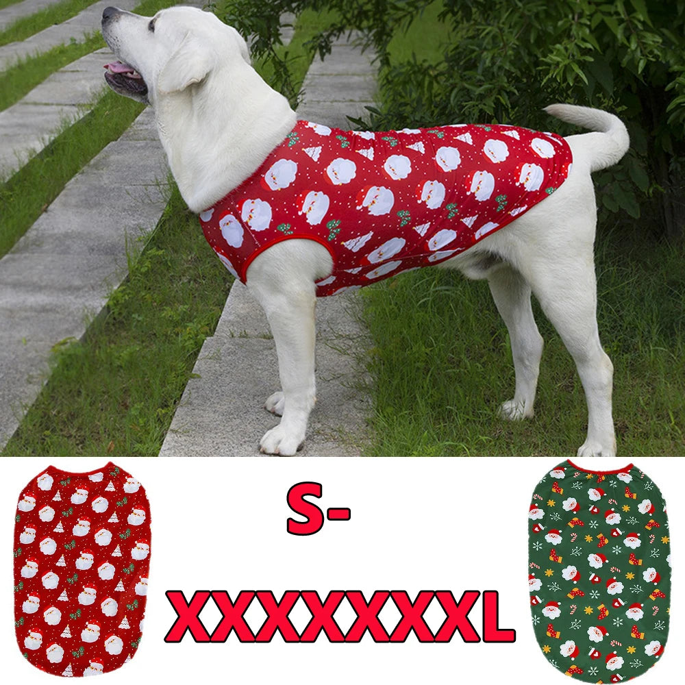 Large Dog Christmas Vest