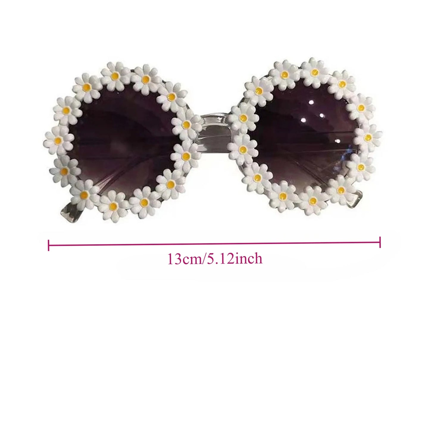 Pet Accessories Flower Sunglasses