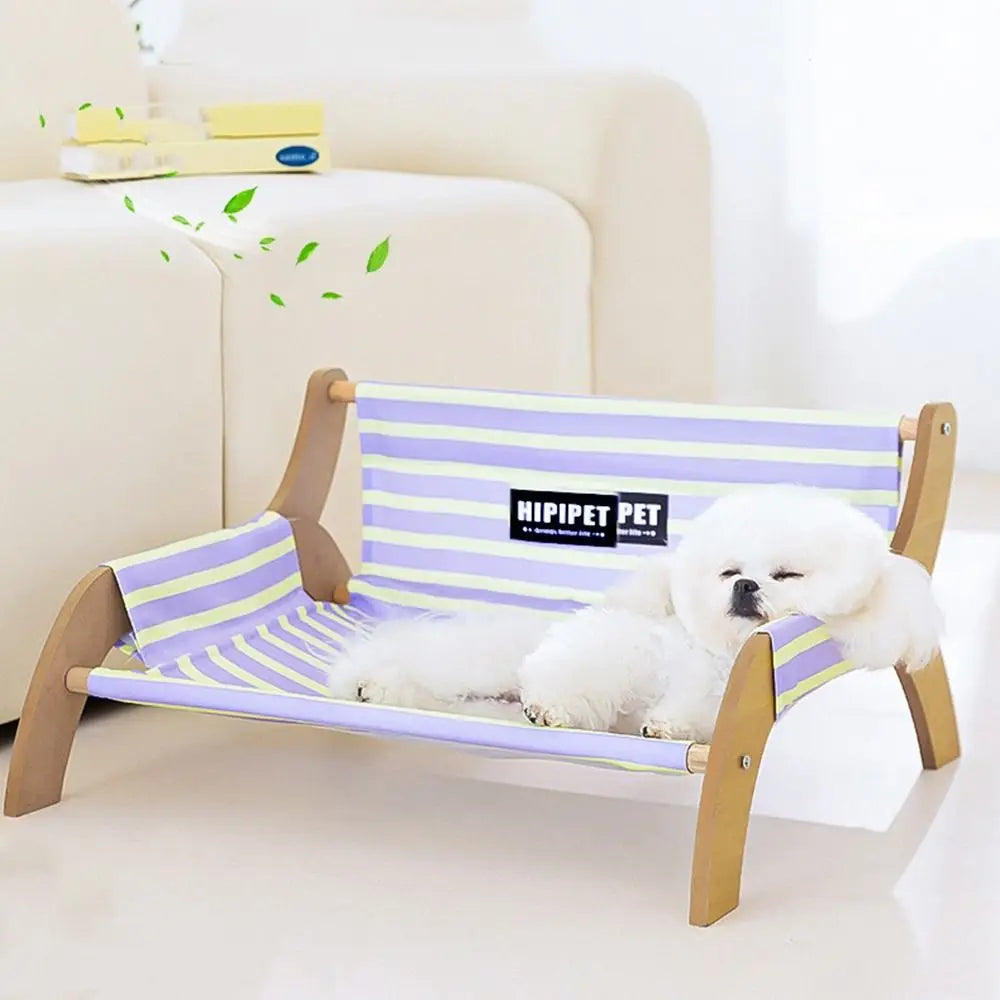 Summer Pet Striped Lounge Chair