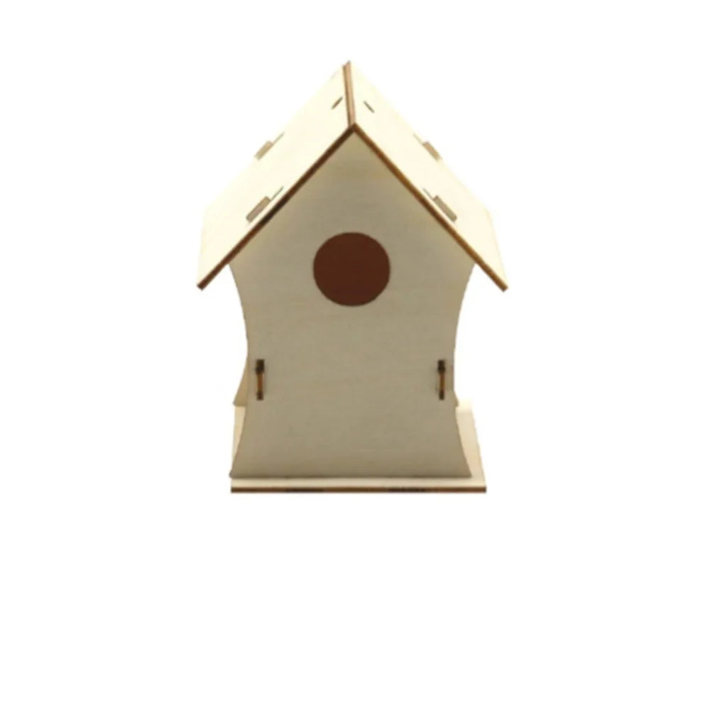 3pcs Home Crafts Wooden Bird Nest