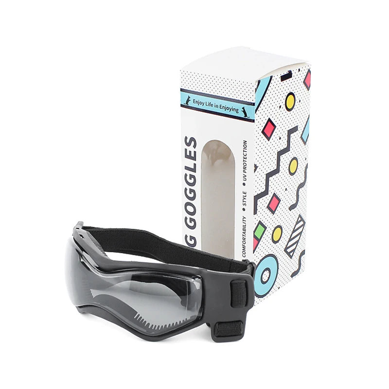 Dog Sunglasses Soft Adjustable UV Protection Pet Goggles