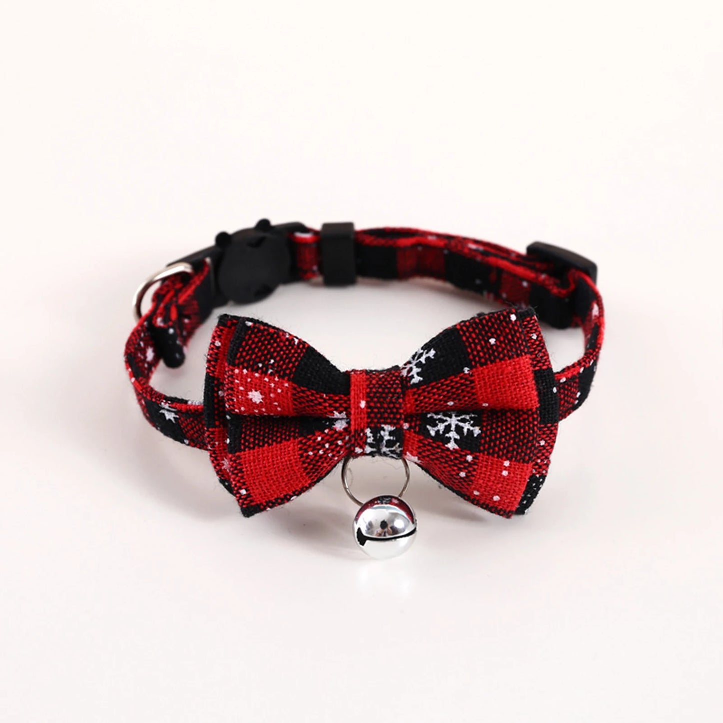 Pet Breakaway Cat Collar Bow Tie And Bell