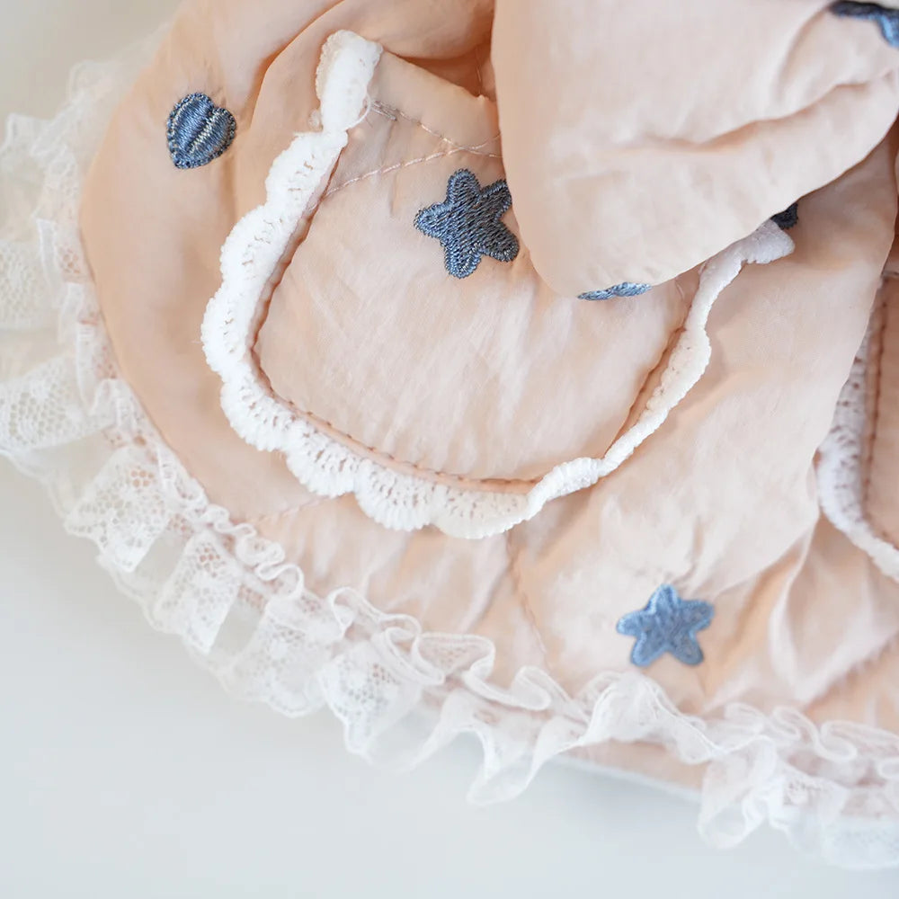 Pet Autumn/Winter Star Embroidered Coat