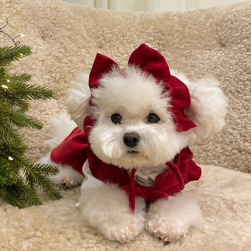 Christmas Dog Cat Dress