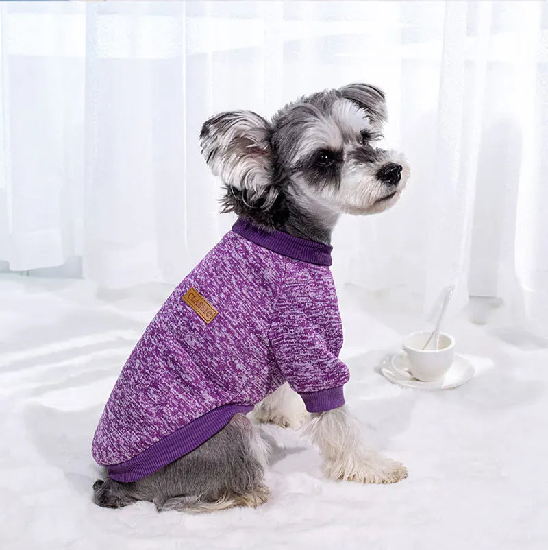 Winter Dog Clothes for Small Dogs Warm Dogs Chihuahua Coat Schnauzer Pug Clothing Sweatshirts Casual Dog Cat Clothing Pet Access