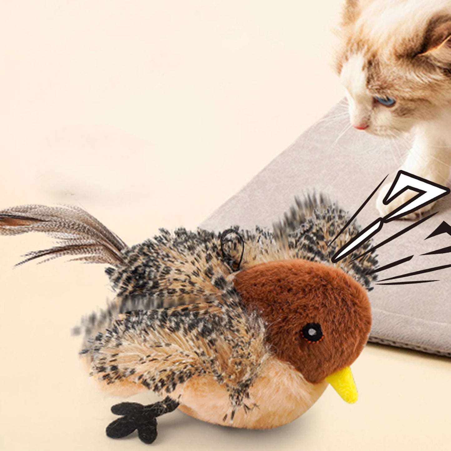 Chirping Bird Toy