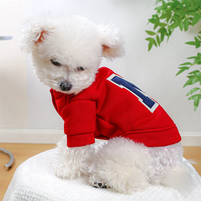 Personalized Letter Print Pet Dog Clothes