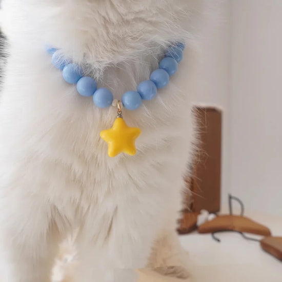 Cute Stars Dog Necklace