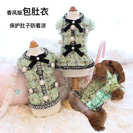 Autumn and Winter Woolen Dress
