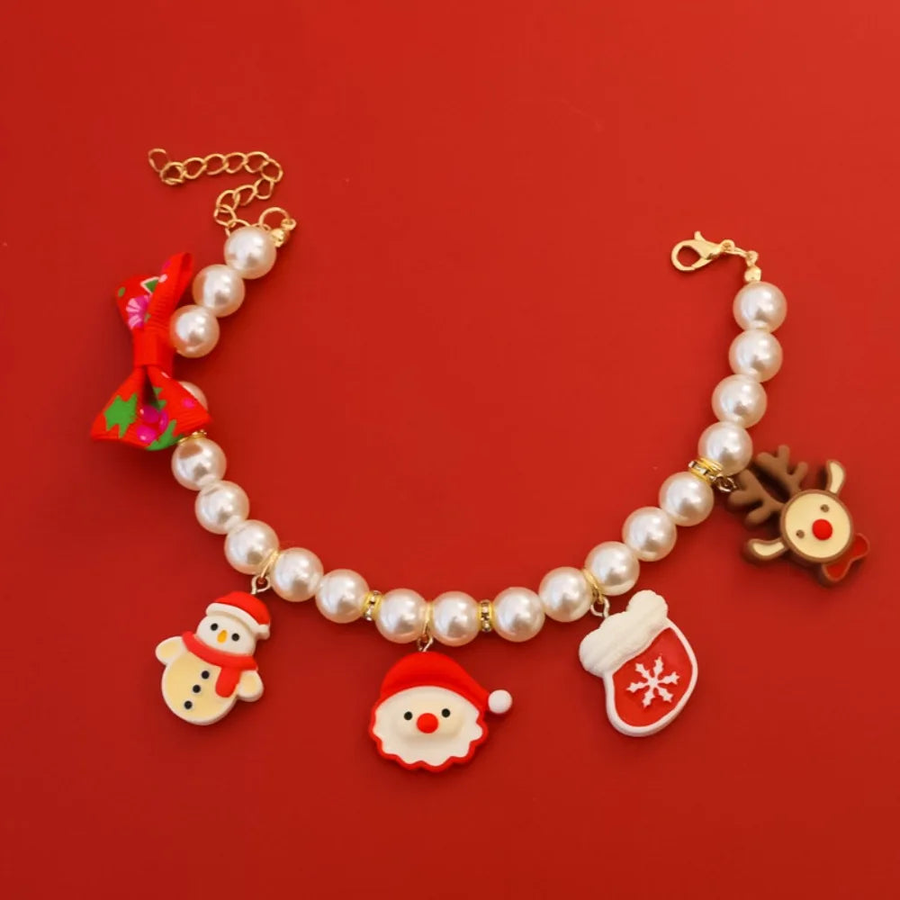 Christmas Collar Pendant Beads