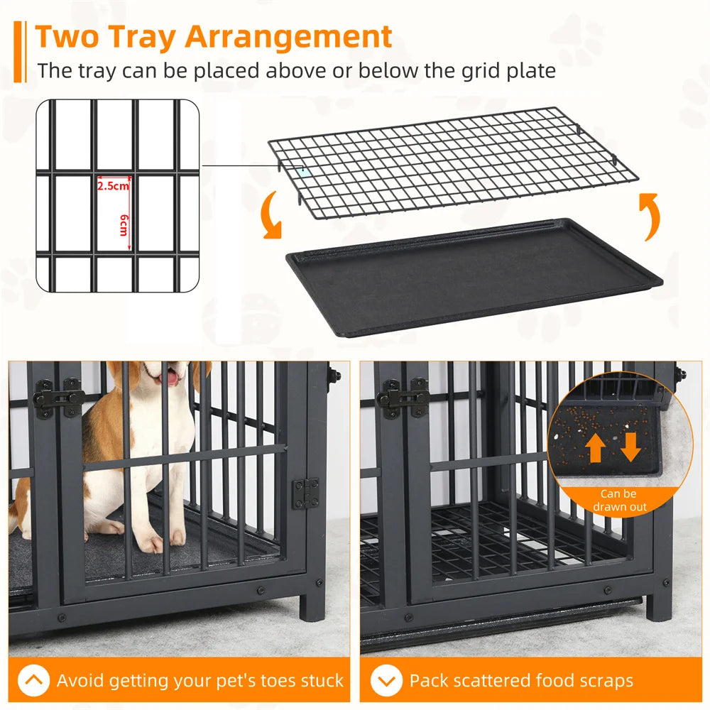 Large Wooden Dog Crate