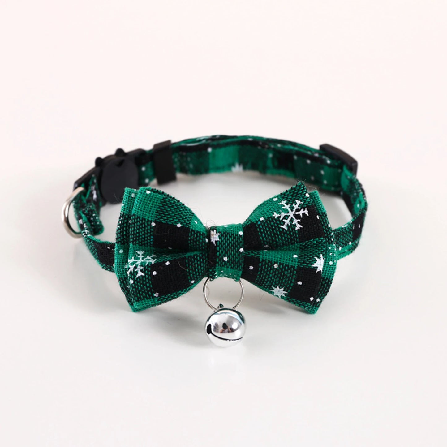 Pet Breakaway Cat Collar Bow Tie And Bell