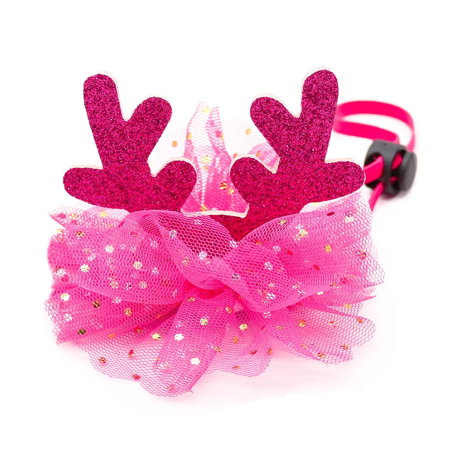 1PC Christmas Dog Caps With Elastic Bands