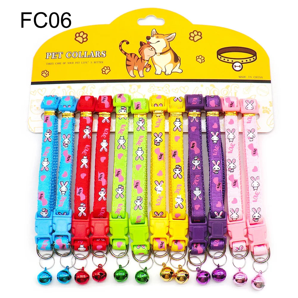 12Pcs Mix Color Anti-Lost Collars