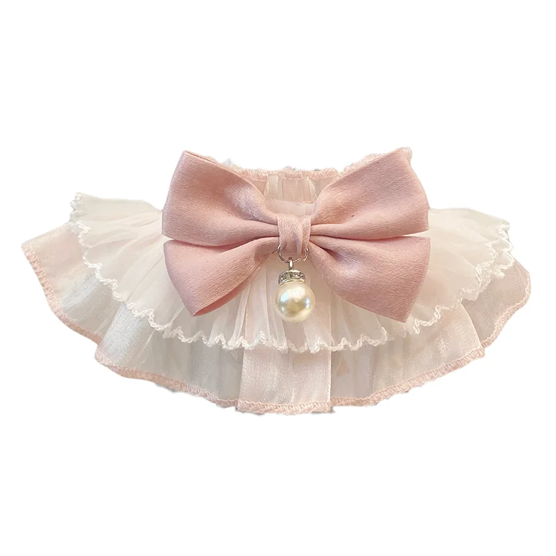 Cat Dog Scarf Collar Princess Style