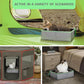 Portable Foldable Cat Litter Box with Lid
