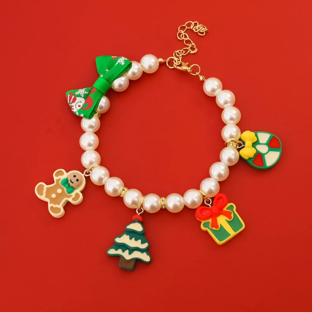 Christmas Collar Pendant Beads