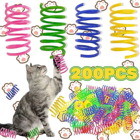 Cat Spring Toy