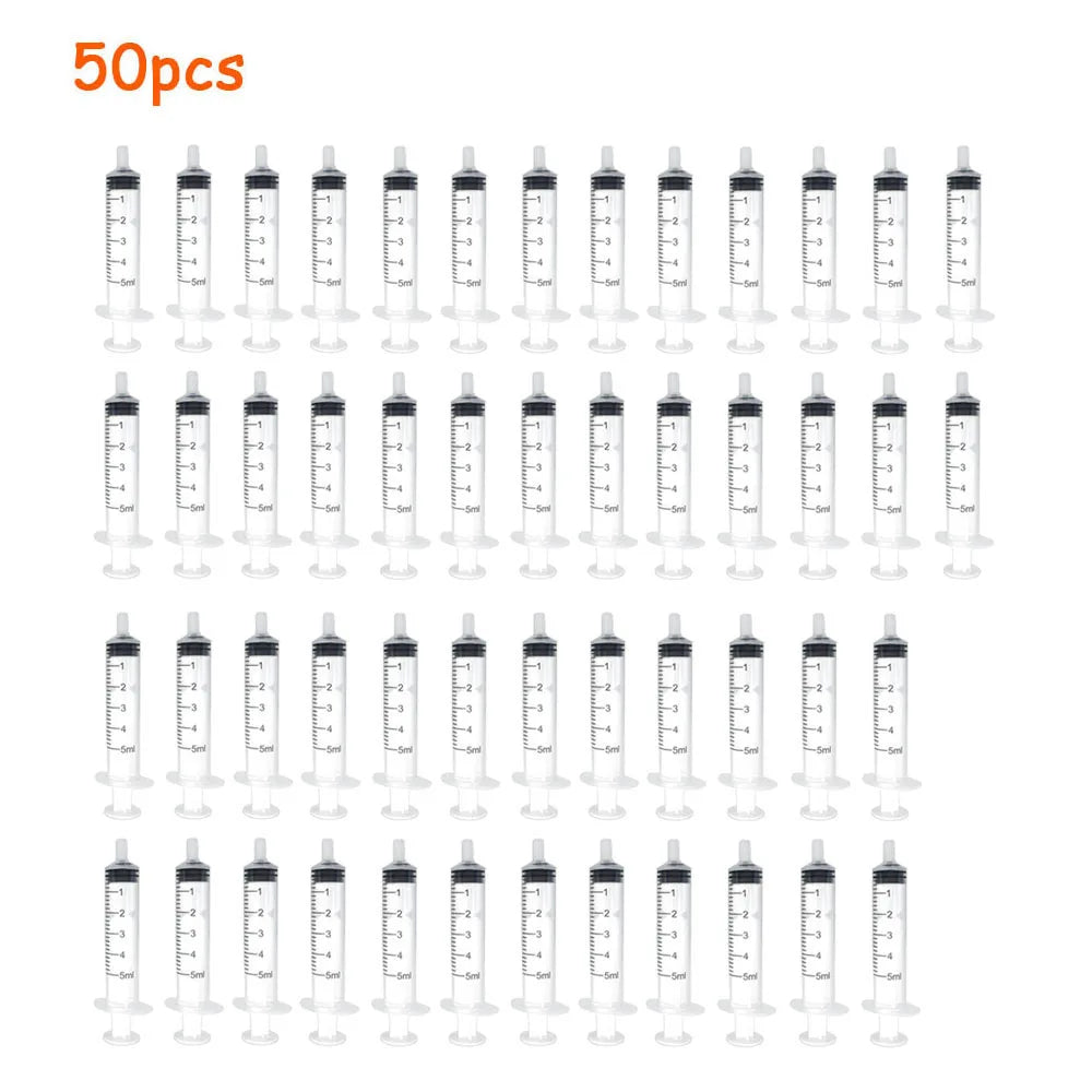 5-100Pcs 1ML 3ML 5ML Small Syringe Without Needles