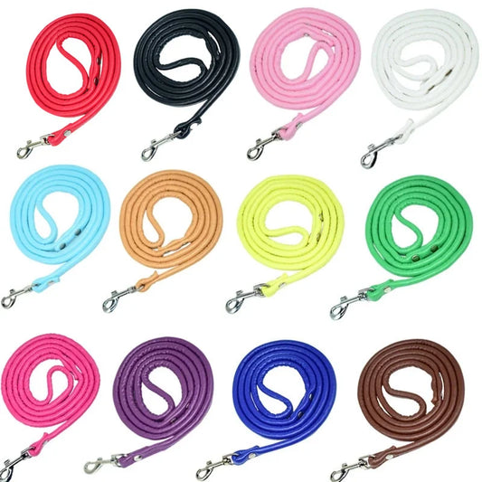 New Dog Leash PU Leather