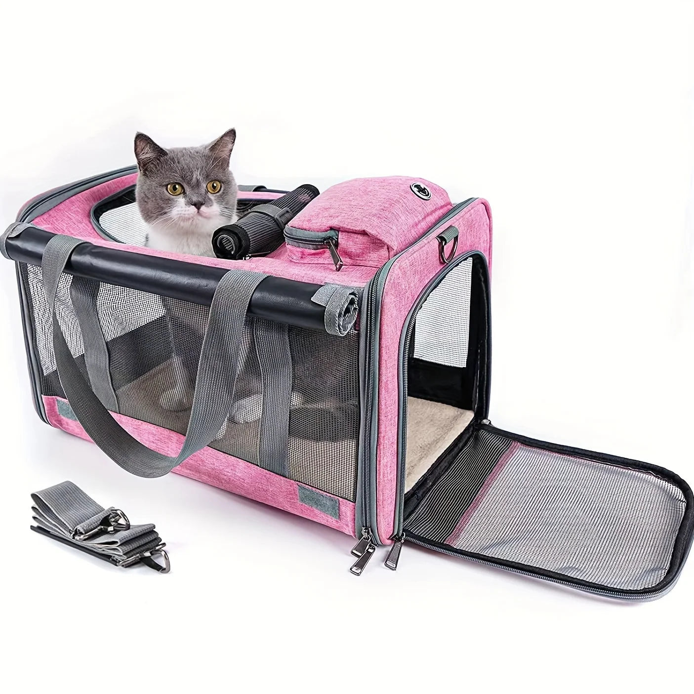 Pet Carrier for Large and Medium Cats