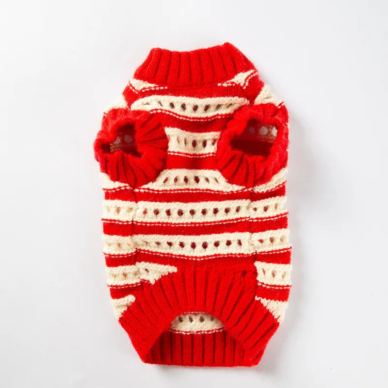 Dog Winter Clothes Cherry Dog Sweater