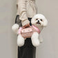 Stylish Dog Horizontal Backpack with Leash Handle