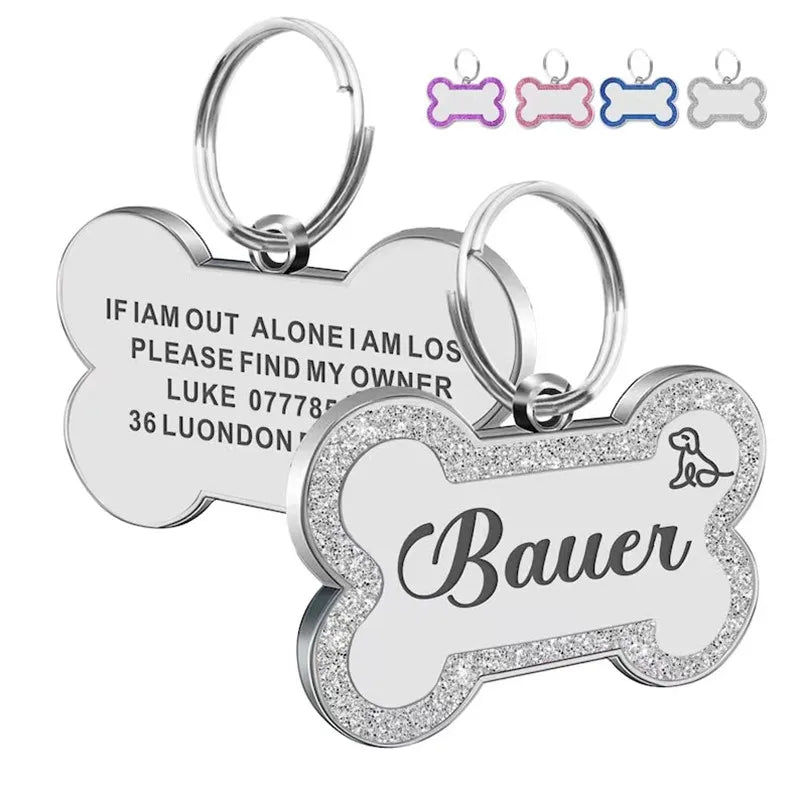 Custom Double Side Dog Cat ID Tag