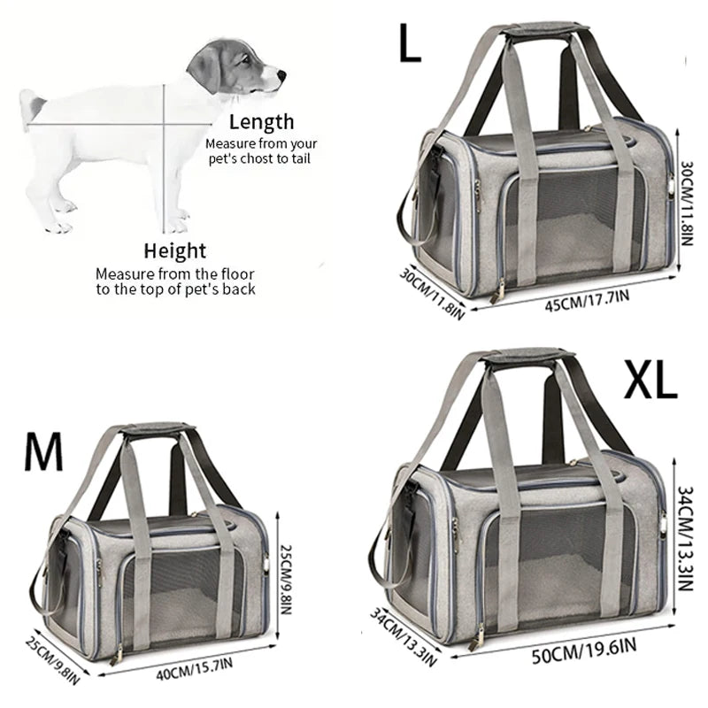 Dog Cat Carrier Bag