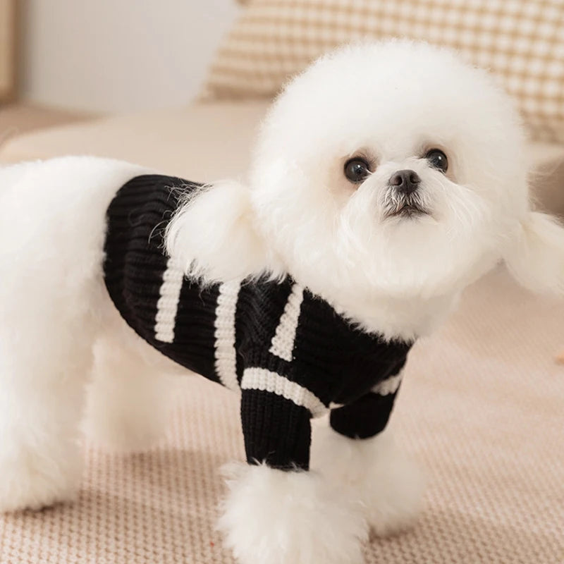 Dog Winter Clothes Cherry Dog Sweater