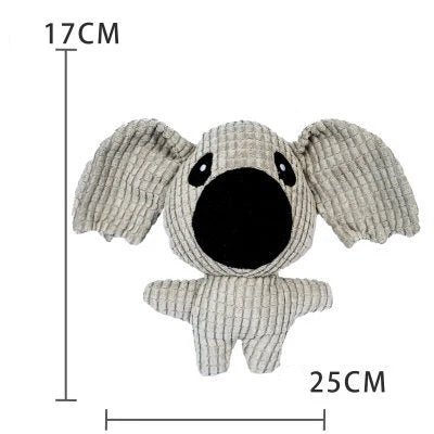 Cartoon Animal Plush Dog Toys