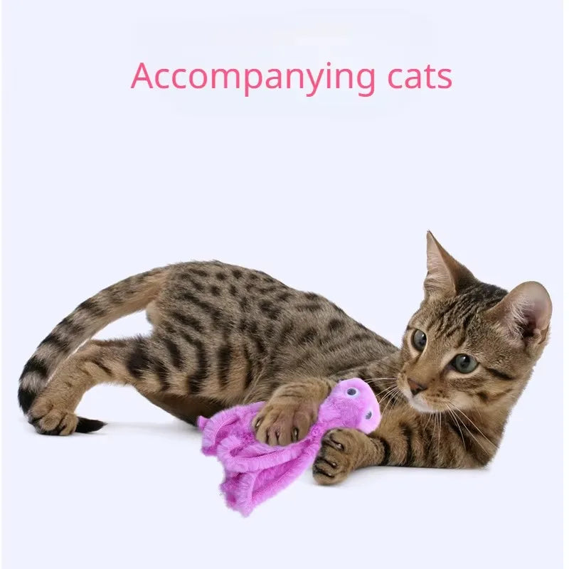 Toy Cat Catnip Octopus Shape Toy