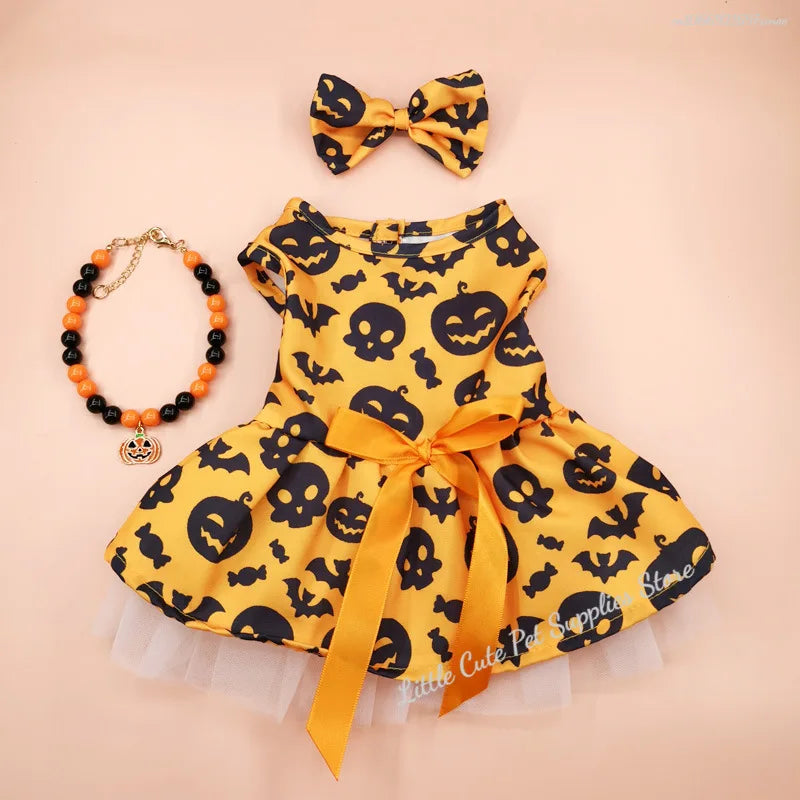 Halloween Pet Dog Dress