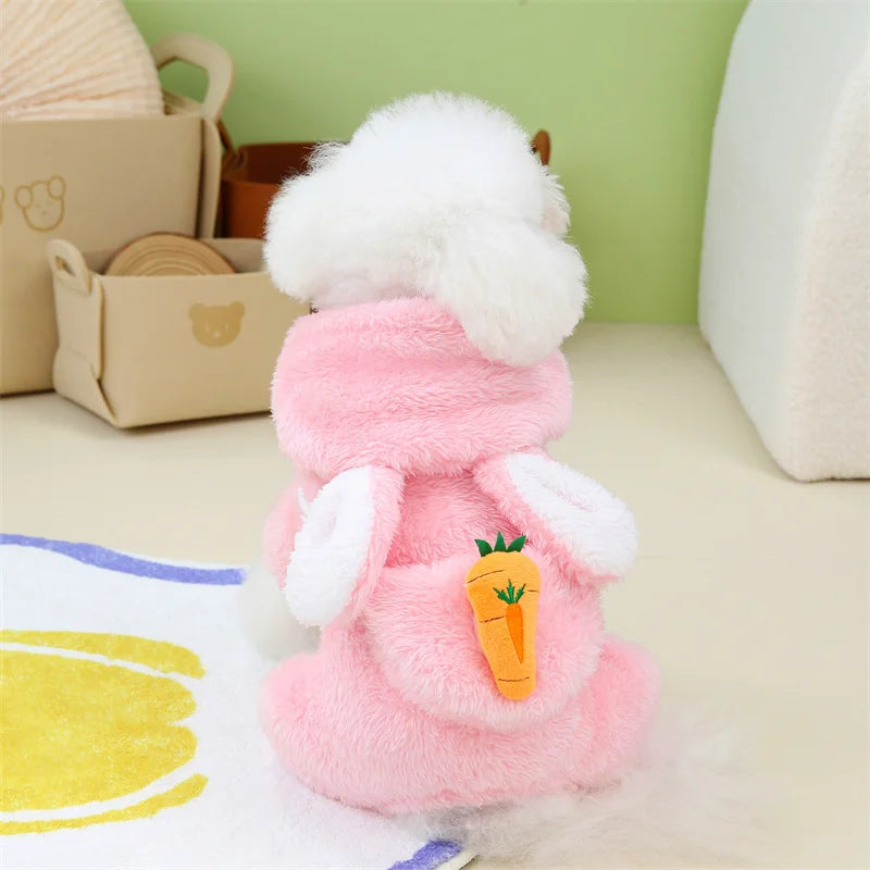 Winter Fleece Pet Dog Jumpsuit
