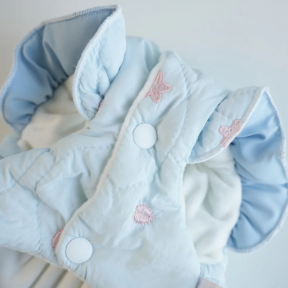 Pet Autumn/Winter Star Embroidered Coat