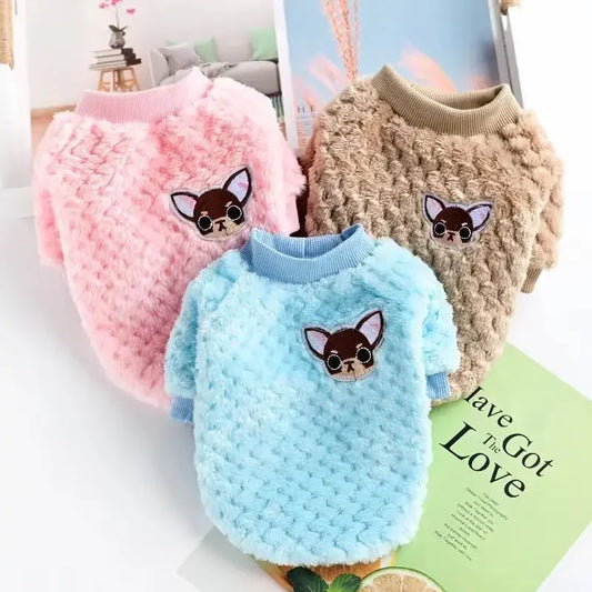 Fleece Pet Clothes Sweater