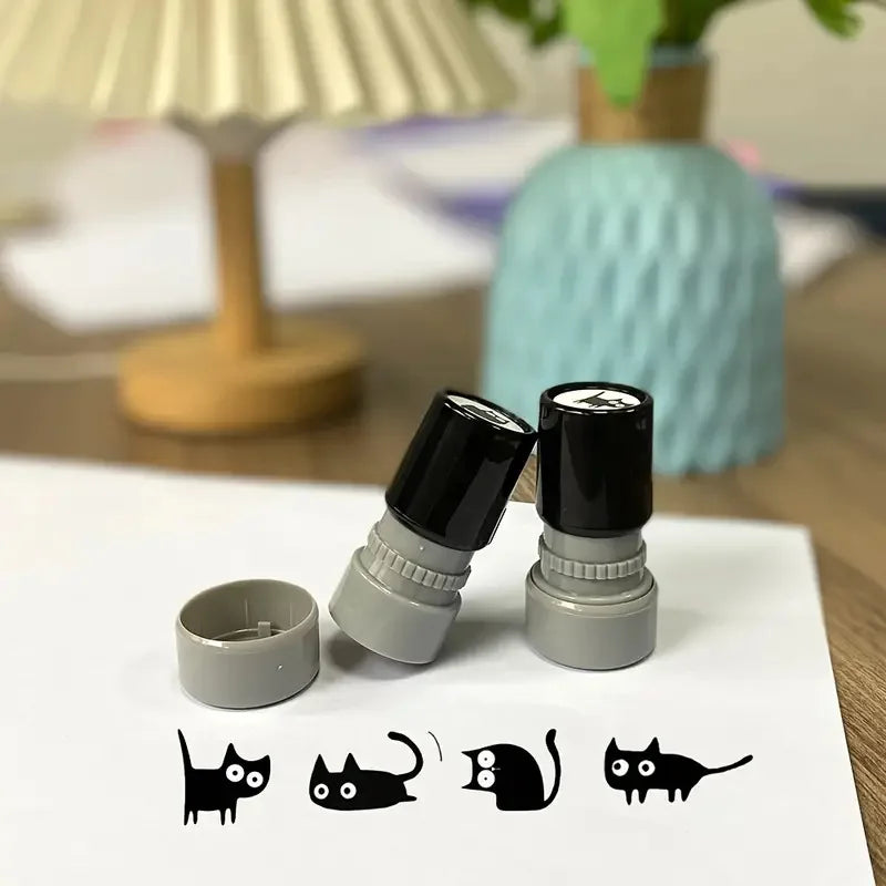 4 Styles Cute Cartoon Stamps