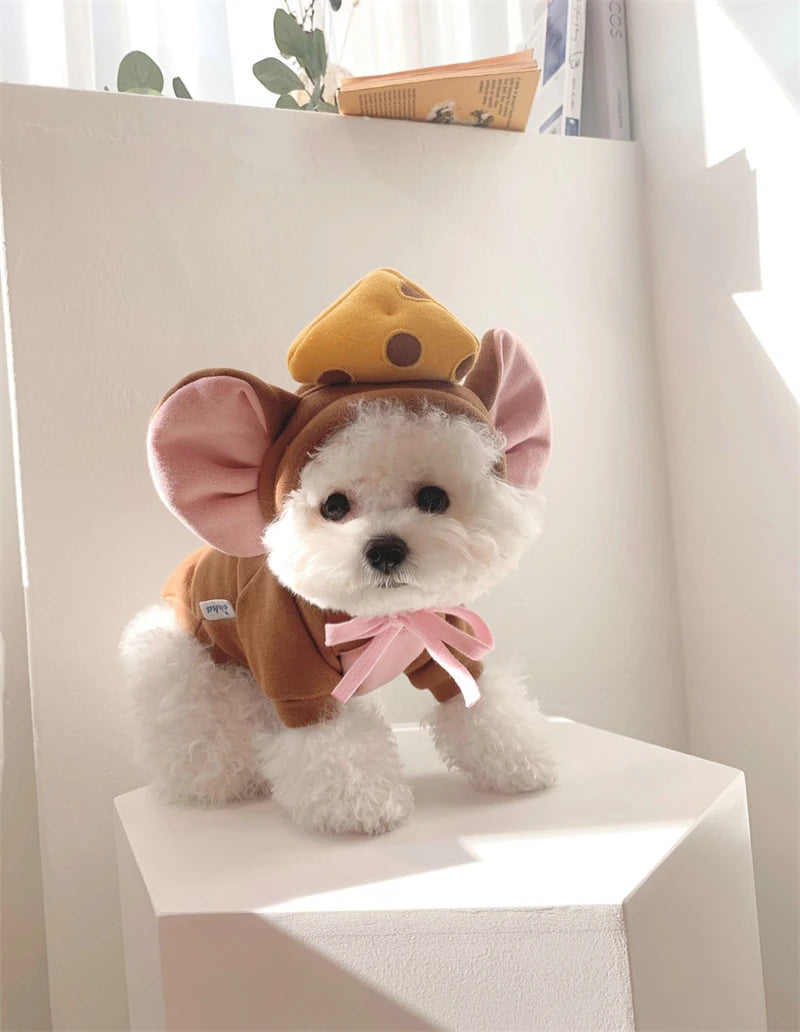 Autumn Winter Pet Cat Sweatshirt