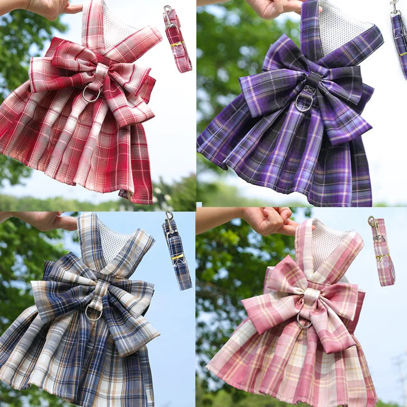 Bow Puppy Cat Dresses