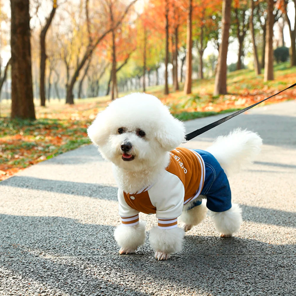 Dog Baseball Jumpsuit,