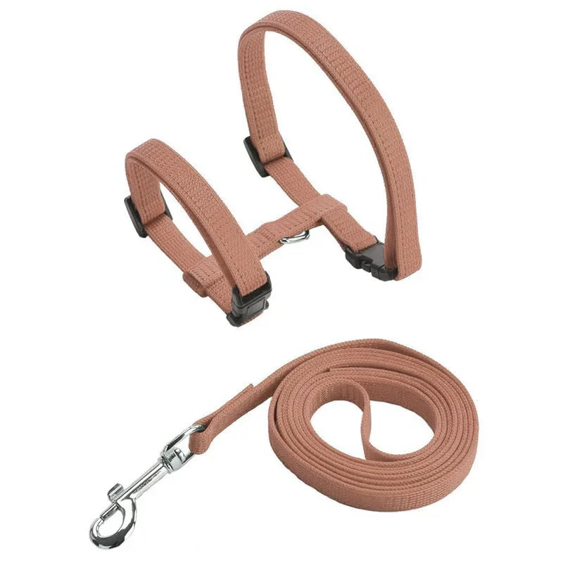 Escape-proof Small Dog Cat Harness Collar
