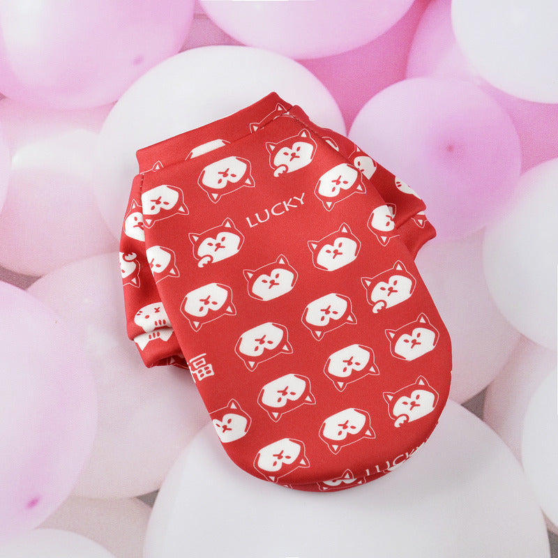 Christmas Small Dog Hoodie Coat