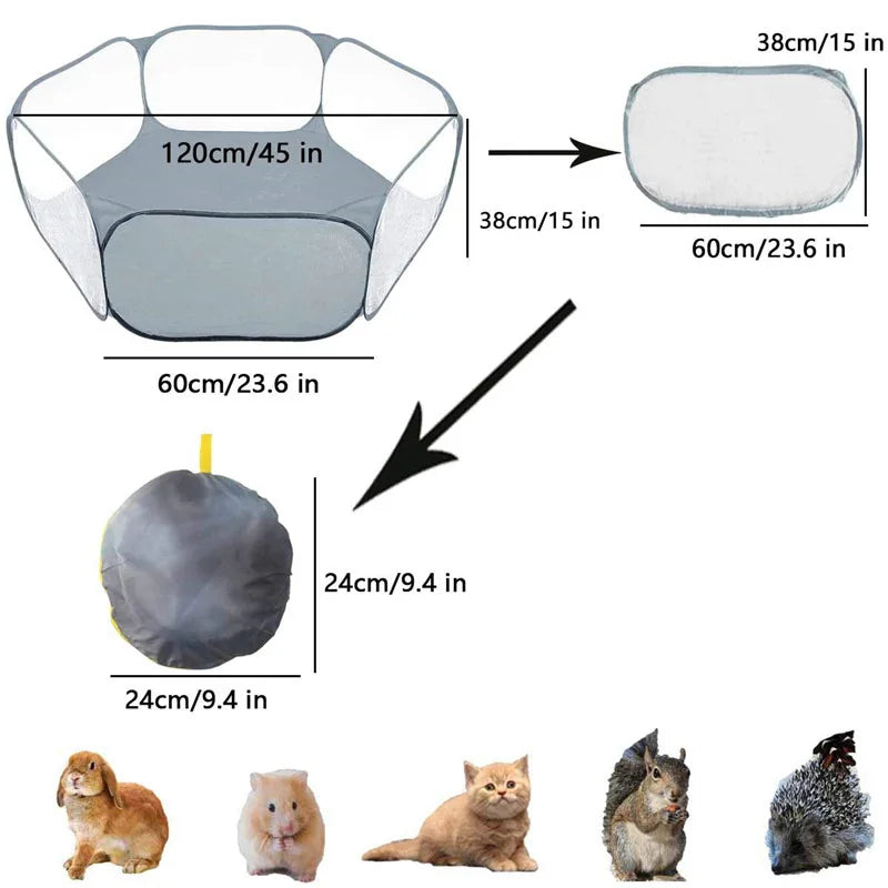 Portable Small Pet Cage