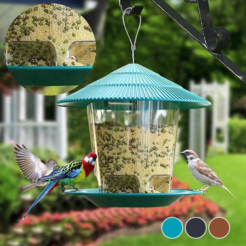 Window Wild Bird Feeder House