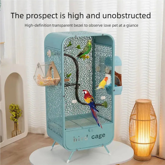 New bird, parrot cage