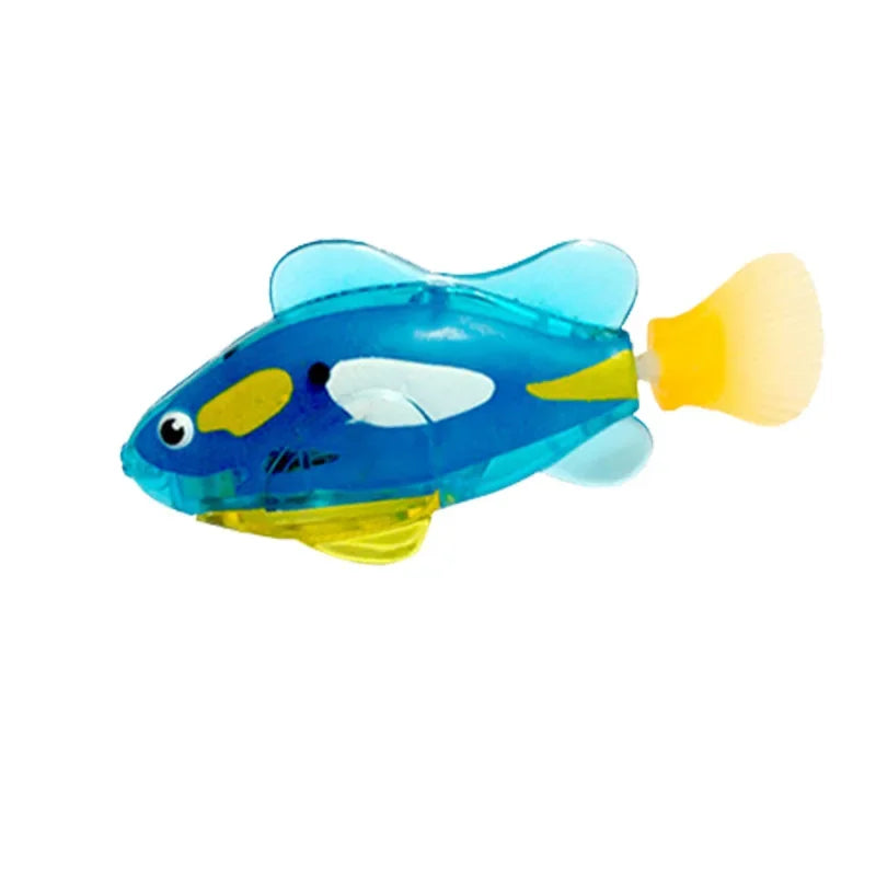 Pet Cat Toy LED Interactive Swimming Robot Fish