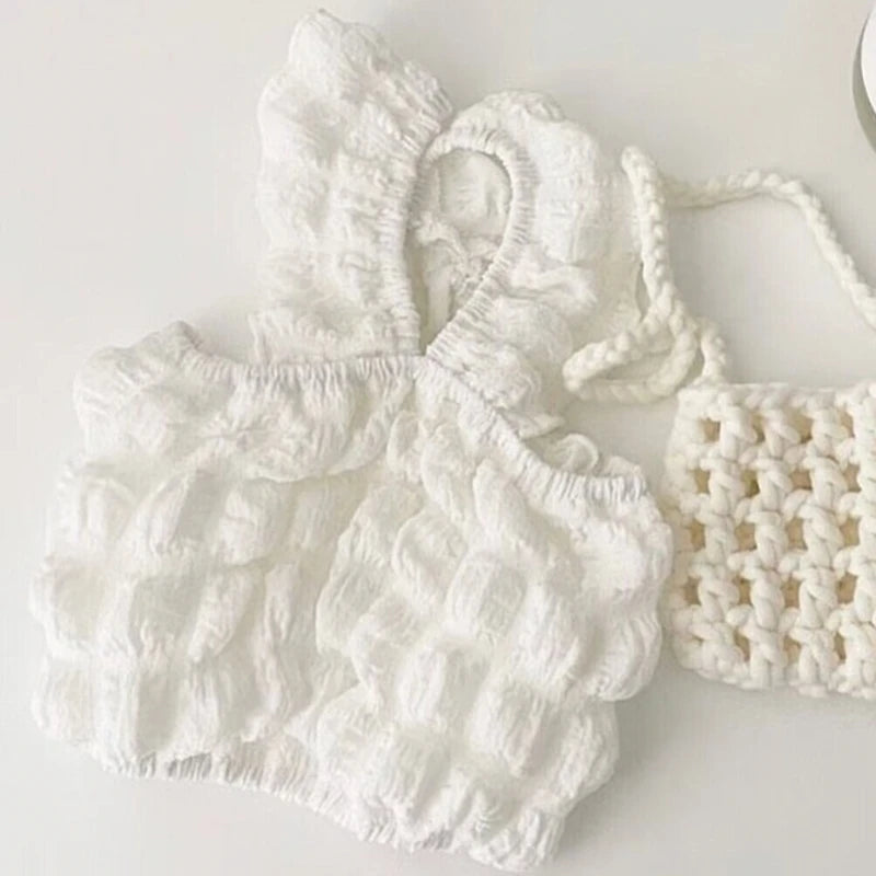 Summer Thin Pet Dog Vest Bubble Strap Small Dog Clothes