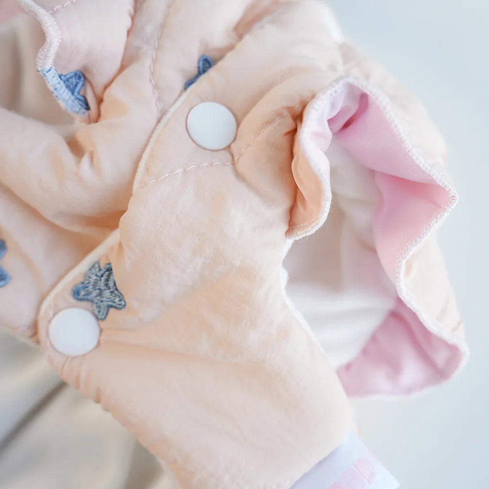 Pet Autumn/Winter Star Embroidered Coat